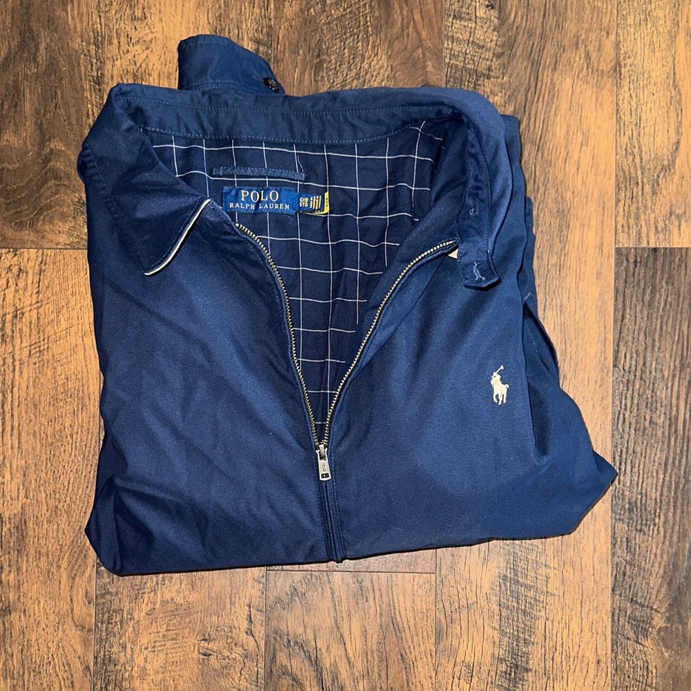 Polo by Ralph Lauren Men's Blue Windbreaker